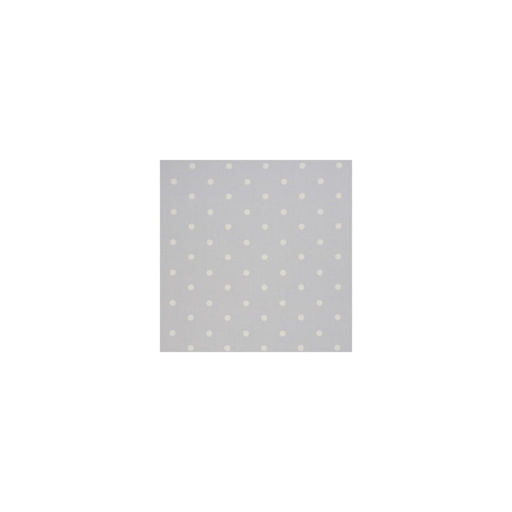 Dotty Grey by Clarke And Clarke Fabric CLARKE & CLARKE VINTAGE CLASSICS COTTON - 100% United Kingdom MEDIUM Horizontal: 2.76 and Vertical: 2.36 54 - Fabric Carolina -