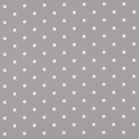 F0063 16 Dotty Smoke by Clarke and Clarke Fabric STUDIO G COTTON - 100% United Kingdom MEDIUM Horizontal: 2.76 and Vertical: 2.36 54  - Fabric Carolina -
