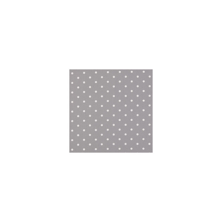 Dotty Smoke by Clarke And Clarke Designer Fabric CLARKE & CLARKE VINTAGE CLASSICS COTTON - 100% United Kingdom MEDIUM Horizontal: 2.76 and Vertical: 2.36 54 - Swanky Fabrics -