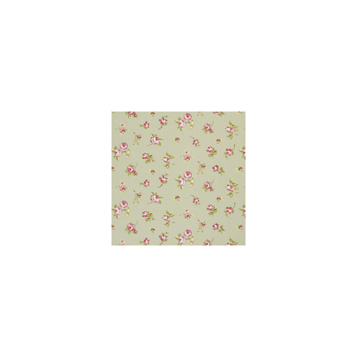Rosebud Sage by Clarke And Clarke Fabric Clarke And Clarke Fabric Rosebud SageFabric CLARKE & CLARKE VINTAGE CLASSICS COTTON - 100% United Kingdom </p><p>Repeat: H: 13.39, V: 6.3 54 - Fabric Carolina -