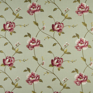 Alderley Eau De Nil by Clarke And Clarke Fabric