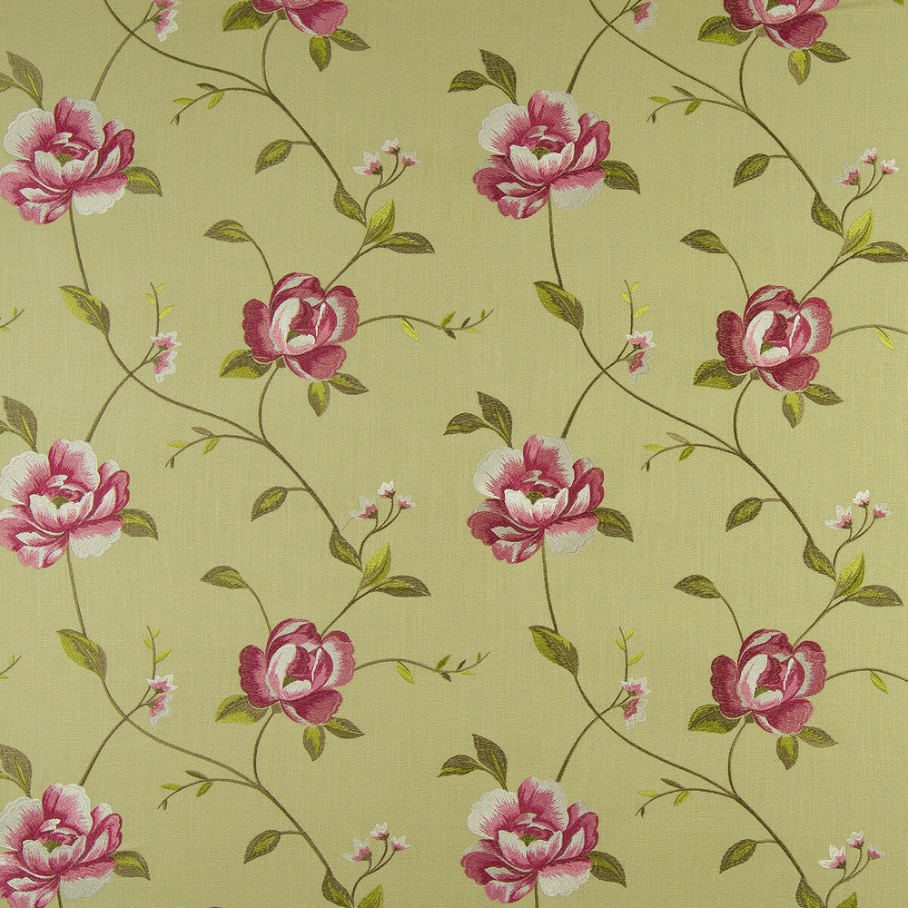 Alderley Parsley by Clarke And Clarke Fabric CLARKE & CLARKE TATTON LINENS VISCOSE - 70%;LINEN - 30% India - Horizontal: 17.13 and Vertical: 12.32 52 - Fabric Carolina -