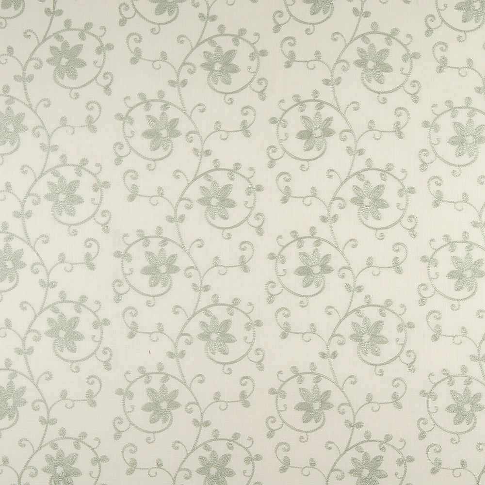 Ashley Eau De Nil by Clarke And Clarke Fabric CLARKE & CLARKE TATTON LINENS VISCOSE - 70%;LINEN - 30% India - Horizontal: 10.24 and Vertical: 9.17 51 - Fabric Carolina -