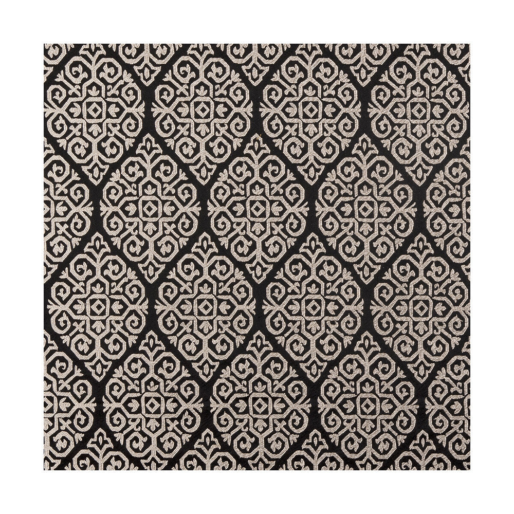 Zari Ebony by Clarke And Clarke Fabric CLARKE & CLARKE BUKHARA POLYESTER - 40%;VISCOSE - 40%;LINEN - 20% India MEDIUM Horizontal: 4.72 and Vertical: 8.66 54 - Fabric Carolina -
