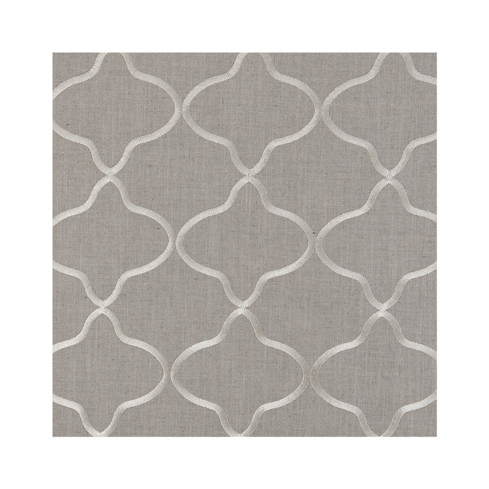 Leyla Natural by Clarke And Clarke Fabric CLARKE & CLARKE BUKHARA VISCOSE - 70%;LINEN - 30% India Horizontal: 6.5 and Vertical: 6 55 - Fabric Carolina -
