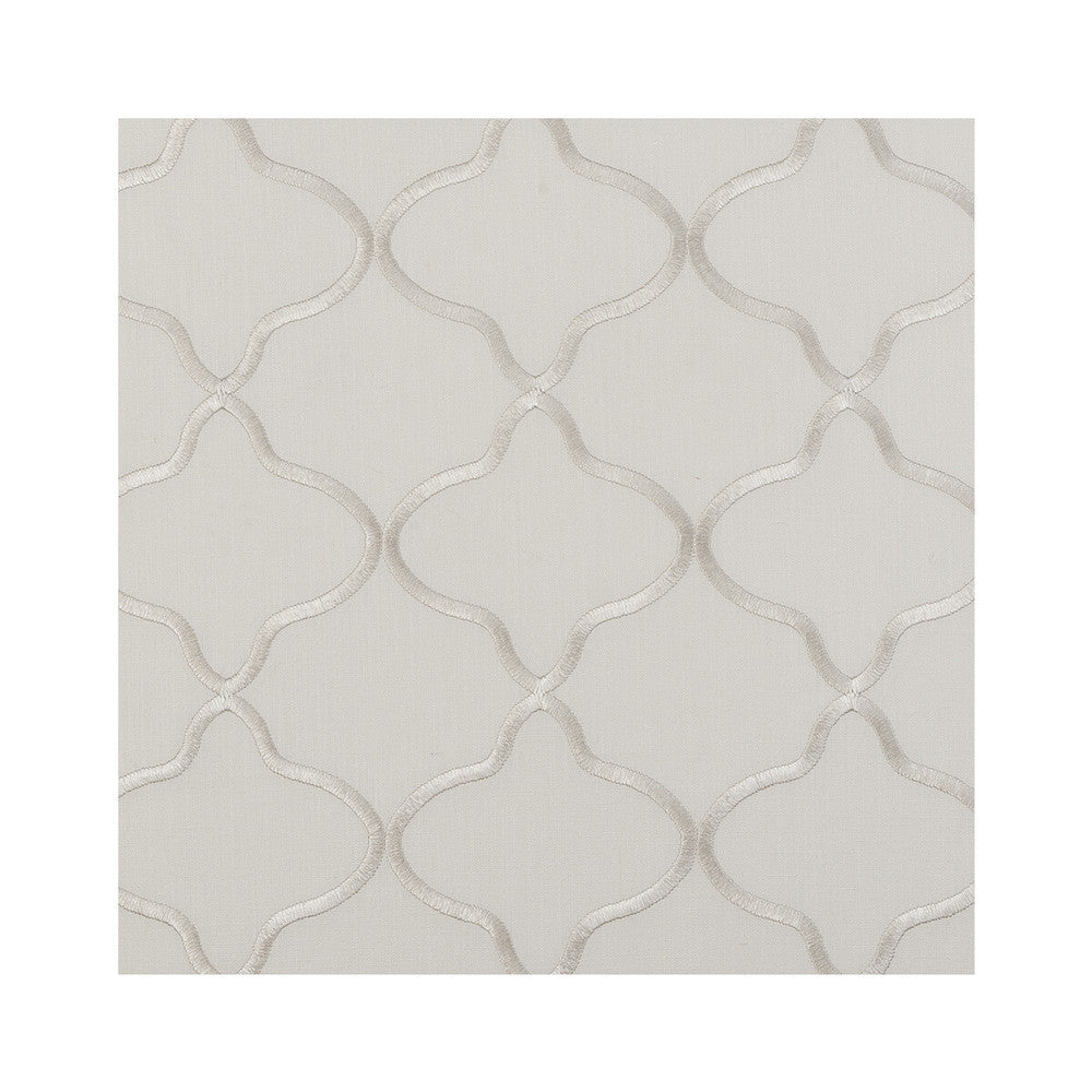 Leyla Ivory by Clarke And Clarke Fabric CLARKE & CLARKE BUKHARA VISCOSE - 70%;LINEN - 30% India Horizontal: 6.5 and Vertical: 6 55 - Fabric Carolina -