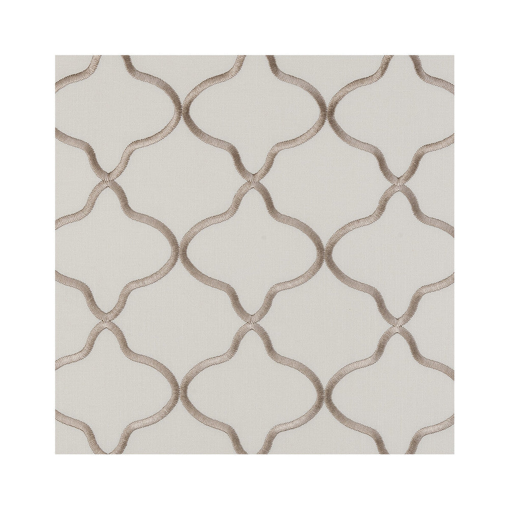Leyla Taupe by Clarke And Clarke Fabric CLARKE & CLARKE BUKHARA VISCOSE - 70%;LINEN - 30% India Horizontal: 6.5 and Vertical: 6 55 - Fabric Carolina -