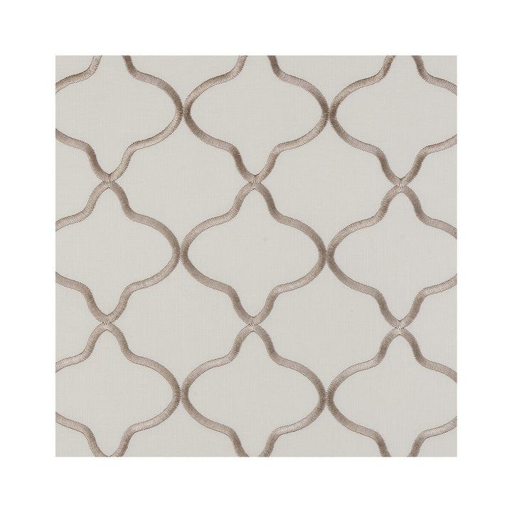 Leyla Taupe by Clarke And Clarke Fabric CLARKE & CLARKE BUKHARA VISCOSE - 70%;LINEN - 30% India Horizontal: 6.5 and Vertical: 6 55 - Fabric Carolina -
