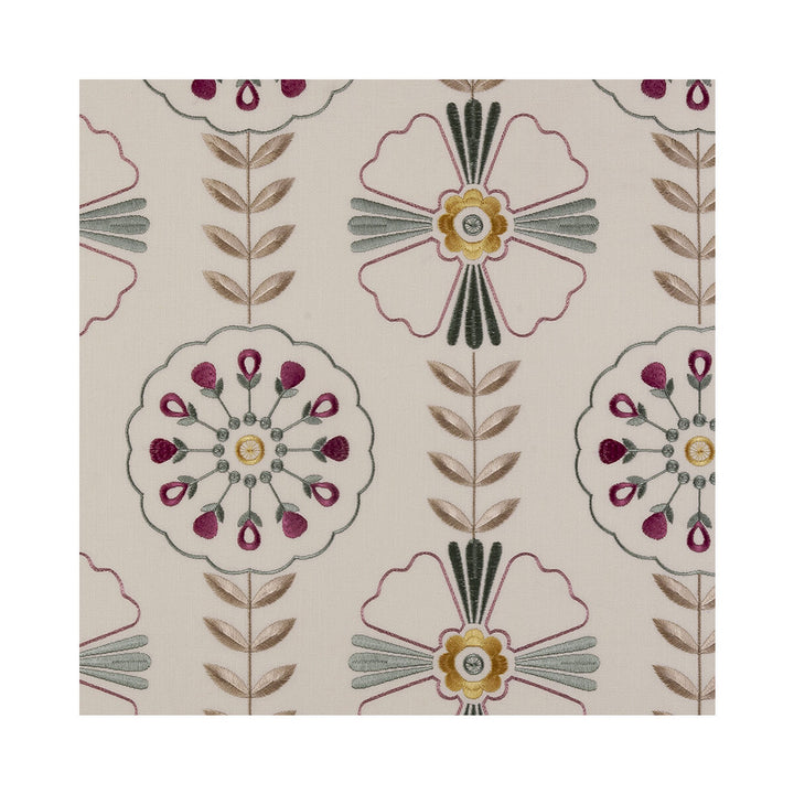 Mandana Sage by Clarke And Clarke Fabric CLARKE & CLARKE BUKHARA VISCOSE - 70%;LINEN - 30% India - Horizontal: 12.99 and Vertical: 12.2 55 - Fabric Carolina -