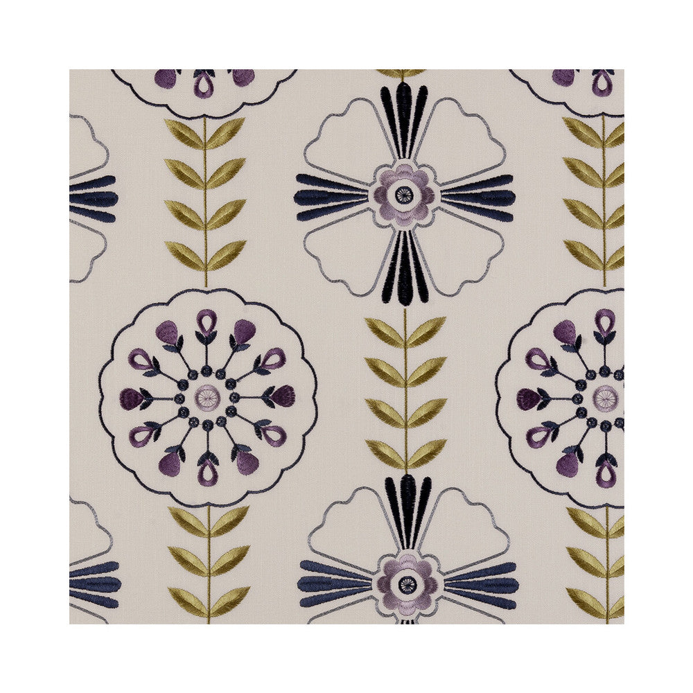 Mandana Heather by Clarke And Clarke Fabric CLARKE & CLARKE BUKHARA VISCOSE - 70%;LINEN - 30% India Horizontal: 12.99 and Vertical: 12.2 55 - Fabric Carolina -