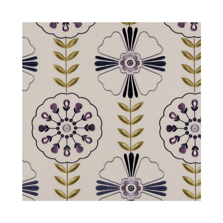 Mandana Heather by Clarke And Clarke Fabric CLARKE & CLARKE BUKHARA VISCOSE - 70%;LINEN - 30% India - Horizontal: 12.99 and Vertical: 12.2 55 - Fabric Carolina -