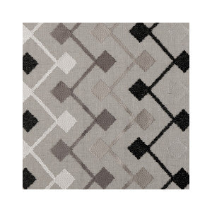 Bijar Ebony by Clarke And Clarke Fabric