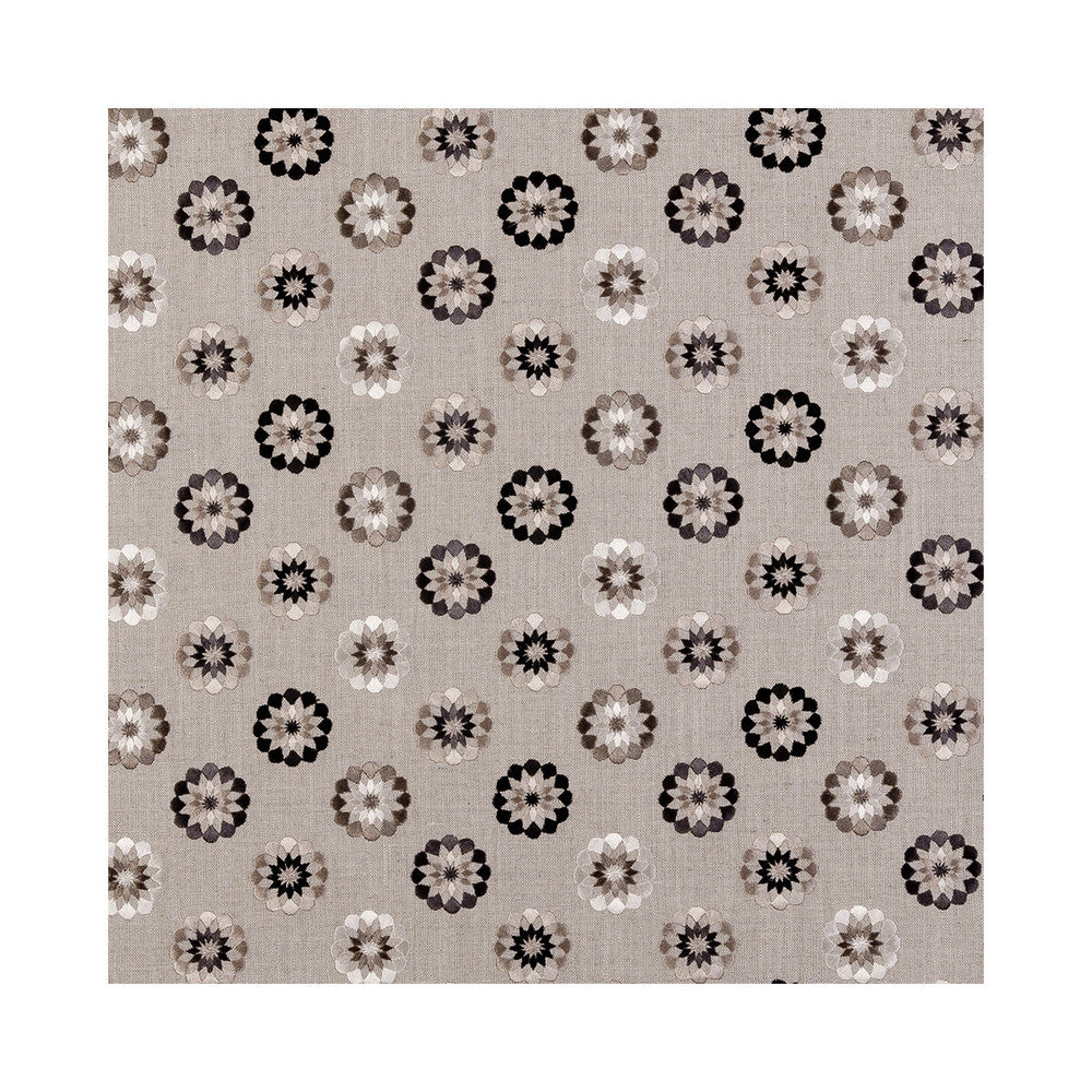 Shiraz Ebony by Clarke And Clarke Fabric CLARKE & CLARKE BUKHARA VISCOSE - 70%;LINEN - 30% India - Horizontal: 10.04 and Vertical: 6.1 55 - Fabric Carolina -