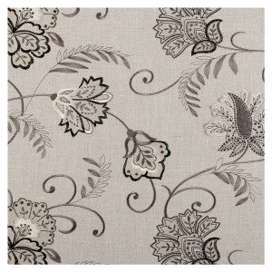Bukhara Ebony by Clarke And Clarke Fabric