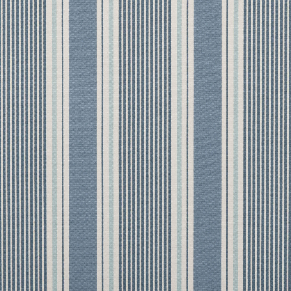 Sail Stripe Cloud by Clarke And Clarke Fabric CLARKE & CLARKE MARITIME PRINTS COTTON - 100% United Kingdom MEDIUM Horizontal: 6.89 and Vertical: 0 54 - Fabric Carolina -