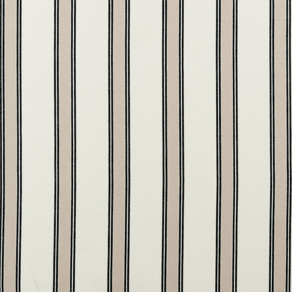 Oxford Charcoal by Clarke And Clarke Fabric CLARKE & CLARKE TICKING STRIPES COTTON - 100% India MEDIUM Horizontal: 2.76 and Vertical: 0 55 - Fabric Carolina -