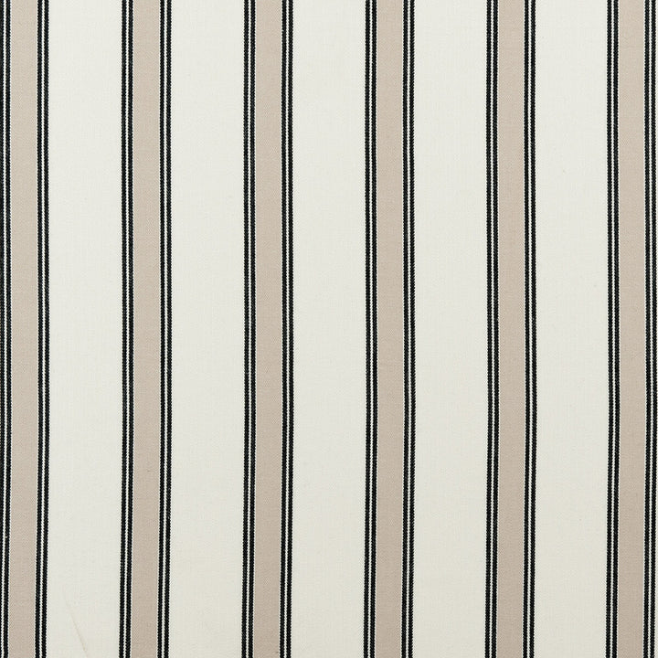 Oxford Charcoal by Clarke And Clarke Fabric CLARKE & CLARKE TICKING STRIPES COTTON - 100% India MEDIUM Horizontal: 2.76 and Vertical: 0 55 - Fabric Carolina -