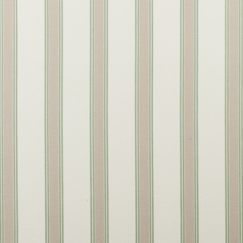Oxford Sage by Clarke And Clarke Fabric CLARKE & CLARKE TICKING STRIPES COTTON - 100% India MEDIUM Horizontal: 2.76 and Vertical: 0 55 - Fabric Carolina -