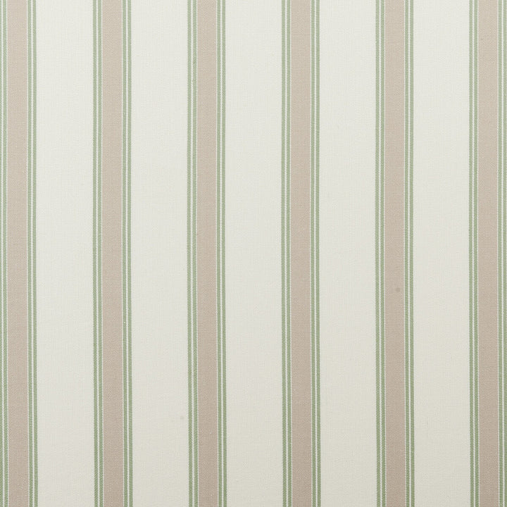 Oxford Sage by Clarke And Clarke Fabric CLARKE & CLARKE TICKING STRIPES COTTON - 100% India MEDIUM Horizontal: 2.76 and Vertical: 0 55 - Fabric Carolina -