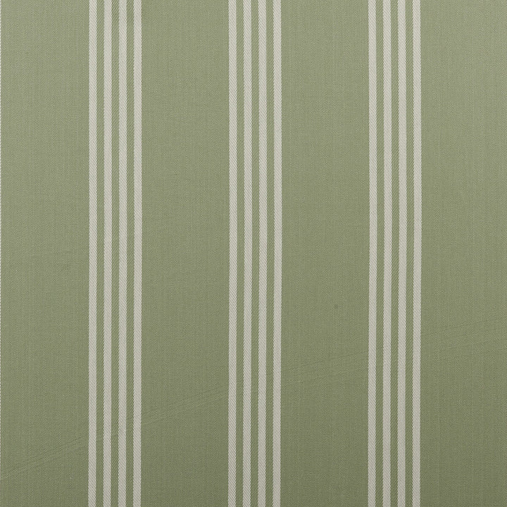 Marlow Sage by Clarke And Clarke Fabric CLARKE & CLARKE TICKING STRIPES COTTON - 100% India MEDIUM Horizontal: 4.13 and Vertical: 0 55 - Fabric Carolina -