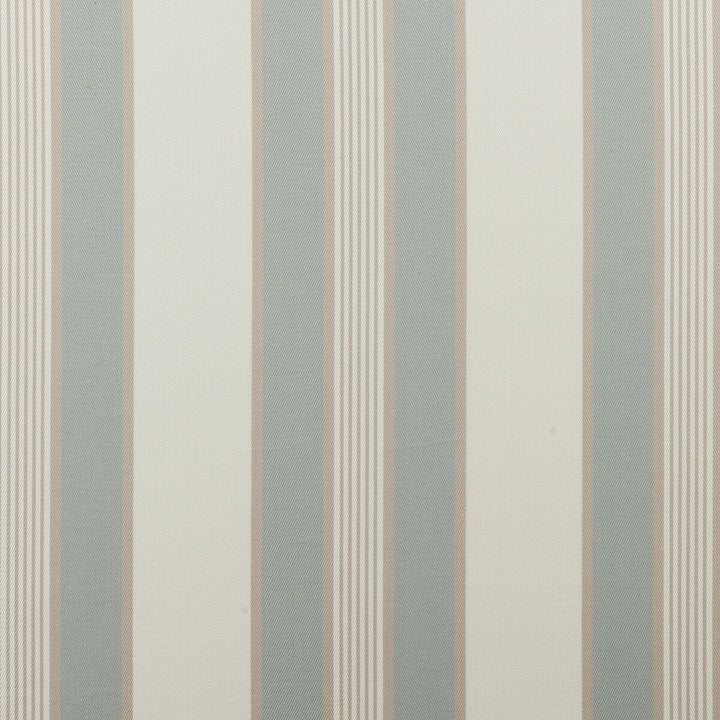 Regatta Duckegg by Clarke And Clarke Fabric CLARKE & CLARKE TICKING STRIPES COTTON - 100% India MEDIUM Horizontal: 6.69 and Vertical: 0 55 - Fabric Carolina -