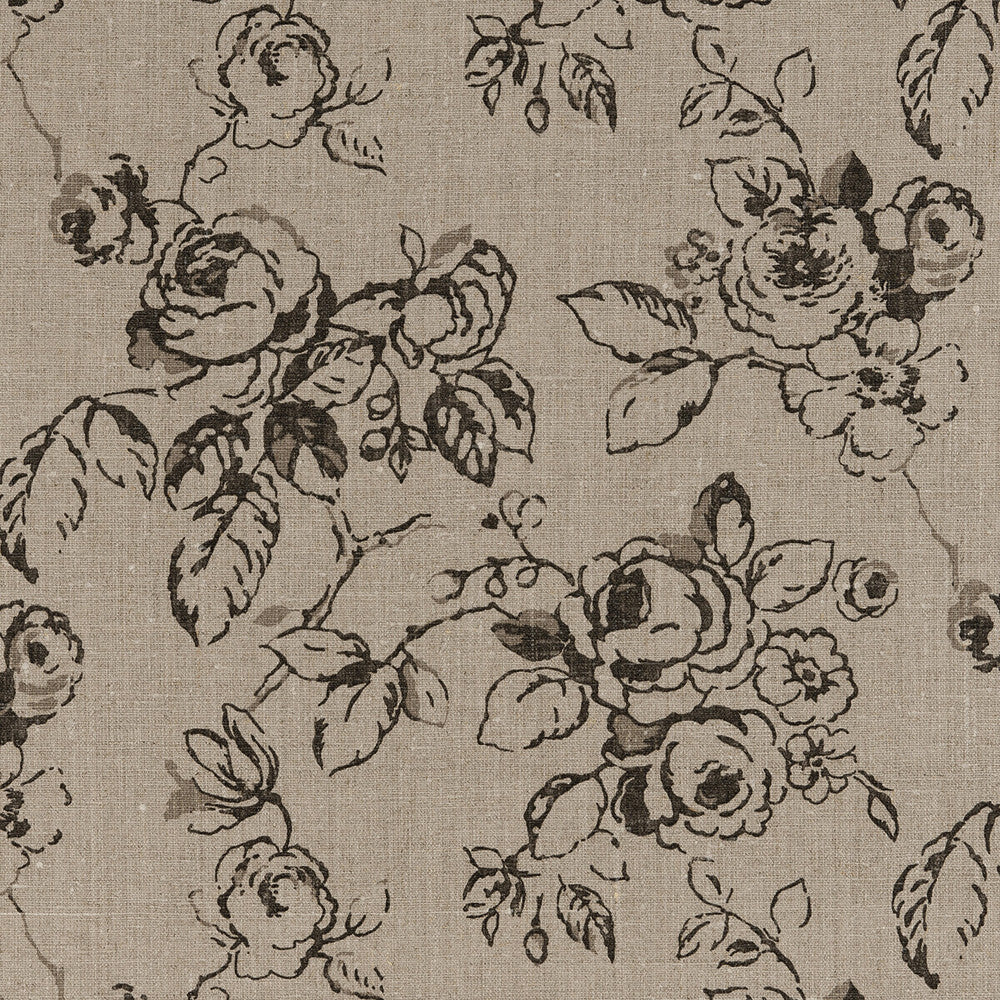 Delphine Linen by Clarke And Clarke Fabric CLARKE & CLARKE CLARISSE FABRICS LINEN - 100% Turkey MEDIUM Horizontal: 27.01 and Vertical: 12.6 55 - Fabric Carolina -
