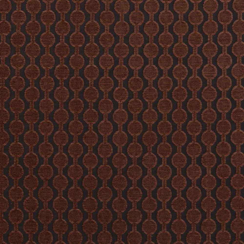 Lazzaro Mahogany by Clarke And Clarke Fabric CLARKE & CLARKE LAZZARO VISCOSE - 70%;POLYESTER - 30% Turkey HEAVY Horizontal: 1.77 and Vertical: 1.38 54 - Fabric Carolina -