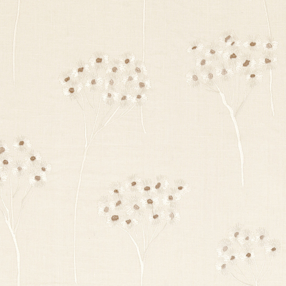 Cowslip Natural by Clarke And Clarke Fabric CLARKE & CLARKE WILD GARDEN LINEN - 55%;RAYON - 45% China Horizontal: 17.13 and Vertical: 15.16 51 - Fabric Carolina -