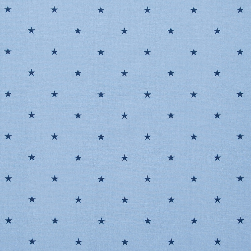 Etoile Denim by Clarke And Clarke Designer Fabric CLARKE & CLARKE SKETCH BOOK COTTON - 100% Turkey MEDIUM Horizontal: 3.35 and Vertical: 3.15 54 - Swanky Fabrics -