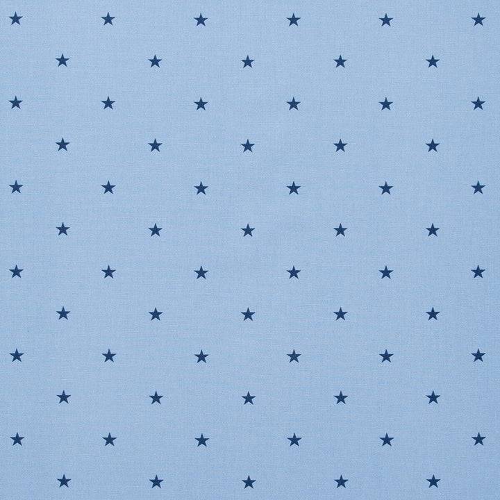 Etoile Denim by Clarke And Clarke Designer Fabric CLARKE & CLARKE SKETCH BOOK COTTON - 100% Turkey MEDIUM Horizontal: 3.35 and Vertical: 3.15 54 - Swanky Fabrics -