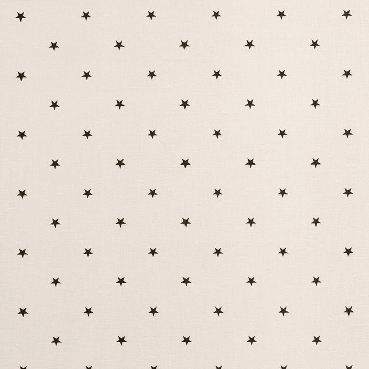 Etoile Jet by Clarke And Clarke Fabric CLARKE & CLARKE SKETCH BOOK COTTON - 100% Turkey MEDIUM Horizontal: 3.35 and Vertical: 3.15 54 - Fabric Carolina -