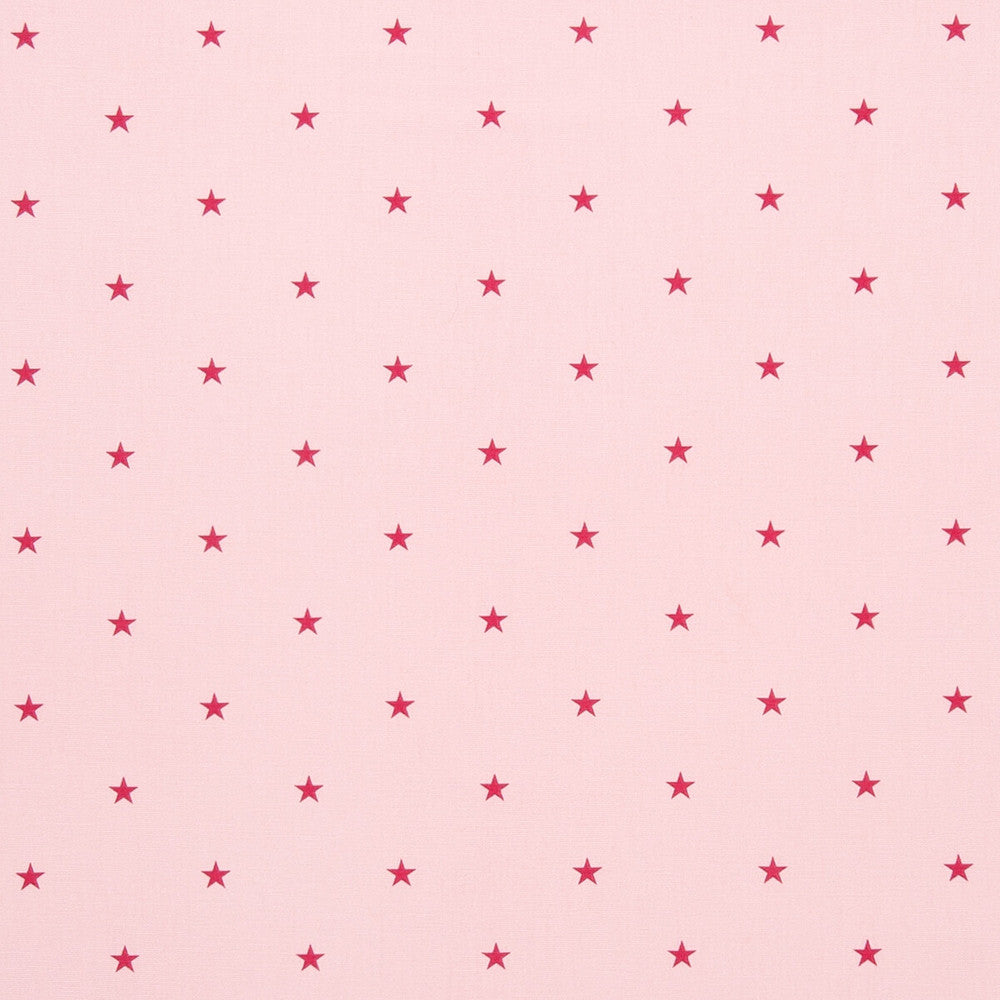 Etoile Pink by Clarke And Clarke Fabric CLARKE & CLARKE SKETCH BOOK COTTON - 100% Turkey MEDIUM Horizontal: 3.35 and Vertical: 3.15 54 - Fabric Carolina -
