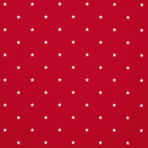 Etoile Red by Clarke And Clarke Fabric
