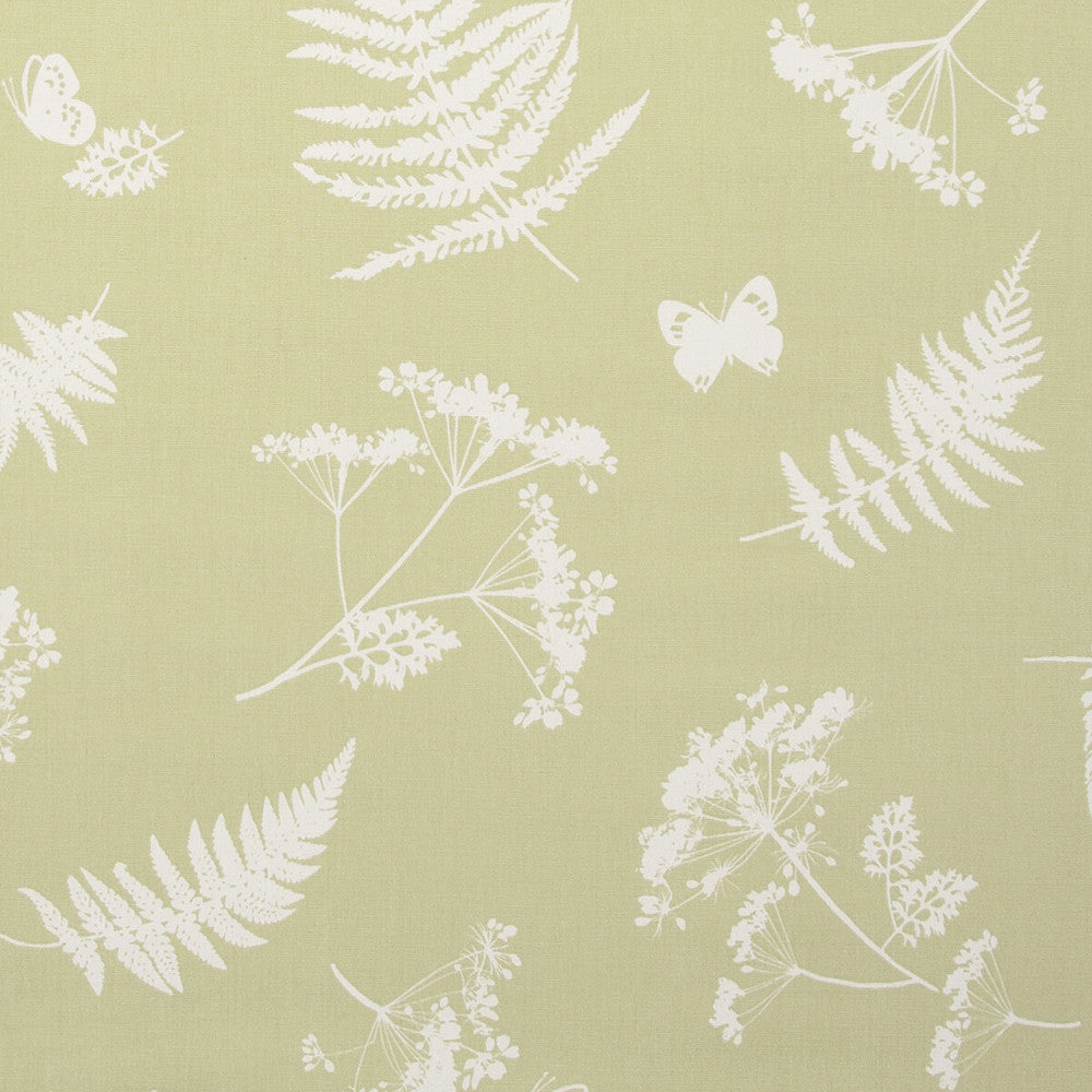 Moorland Green by Clarke And Clarke Designer Fabric CLARKE & CLARKE SKETCH BOOK COTTON - 100% Turkey MEDIUM Horizontal: 26.77 and Vertical: 25.2 54 - Swanky Fabrics -