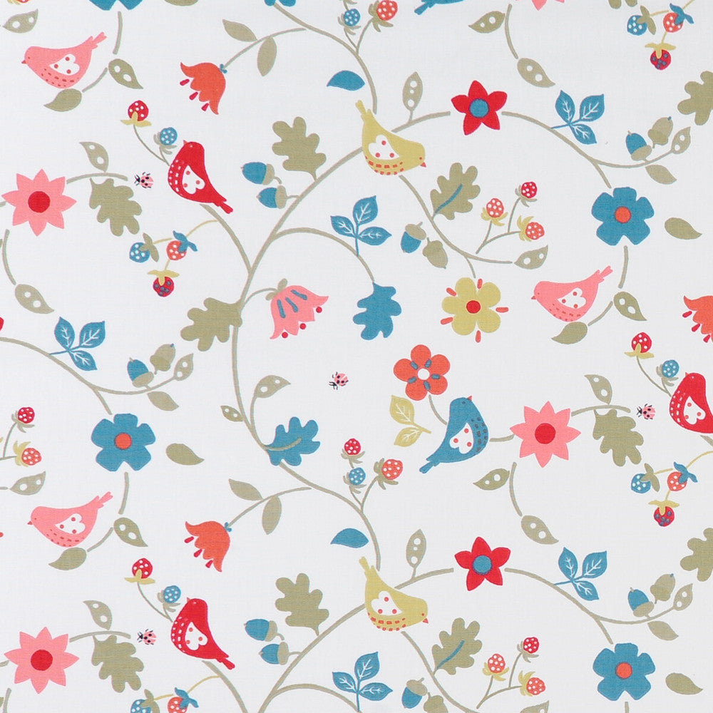 Bramble Autumn by Clarke And Clarke Fabric CLARKE & CLARKE SKETCH BOOK COTTON - 100% Turkey MEDIUM Horizontal: 26.77 and Vertical: 12.6 54 - Fabric Carolina -