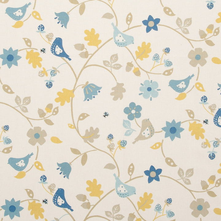 Bramble Chambray by Clarke And Clarke Fabric CLARKE & CLARKE SKETCH BOOK COTTON - 100% Turkey MEDIUM Horizontal: 26.77 and Vertical: 12.6 54 - Fabric Carolina -