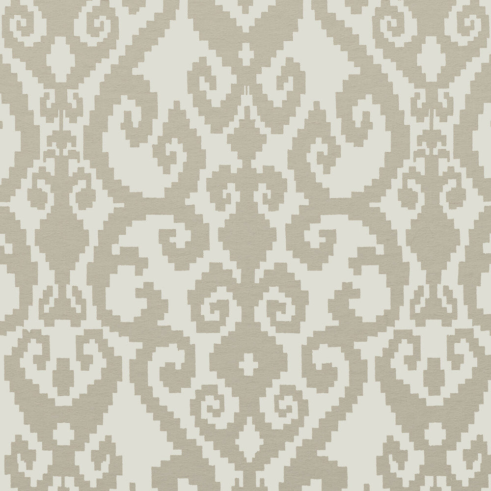 Malika Sand by Clarke And Clarke Fabric CLARKE & CLARKE GLOBAL LUXE COTTON - 81%;POLYESTER - 19% India - Horizontal: 13.39 and Vertical: 27.17 54 - Fabric Carolina -