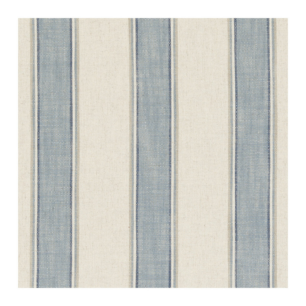 Kinburn Denim by Clarke And Clarke Fabric CLARKE & CLARKE FAIRMONT VISCOSE - 80%;LINEN - 20% Turkey HEAVY Horizontal: 5.43 and Vertical: 0 54 - Fabric Carolina -