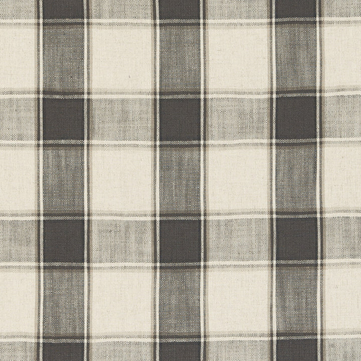 Montrose Charcoal by Clarke And Clarke Fabric CLARKE & CLARKE FAIRMONT VISCOSE - 80%;LINEN - 20% Turkey HEAVY Horizontal: 5.51 and Vertical: 5.51 54 - Fabric Carolina -