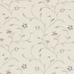 Mellor Natural by Clarke And Clarke Fabric