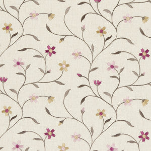Mellor Raspberry by Clarke And Clarke Fabric