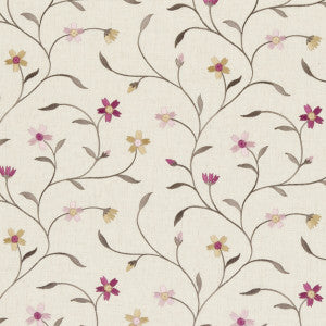 Mellor Raspberry by Clarke And Clarke Fabric