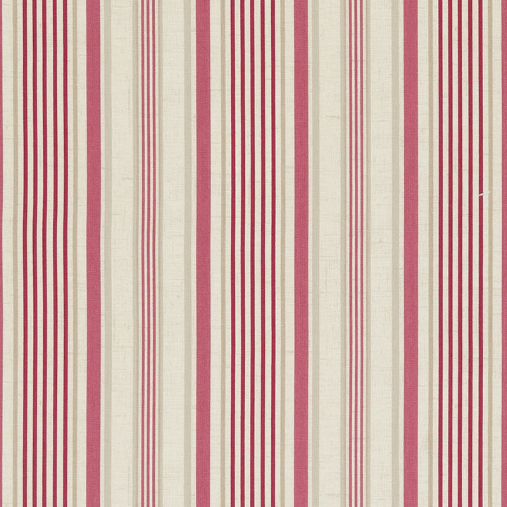 Belle Raspberry by Clarke And Clarke Fabric CLARKE & CLARKE GENEVIEVE COTTON - 100% United Kingdom MEDIUM Horizontal: and Vertical: 55.125 - Fabric Carolina -