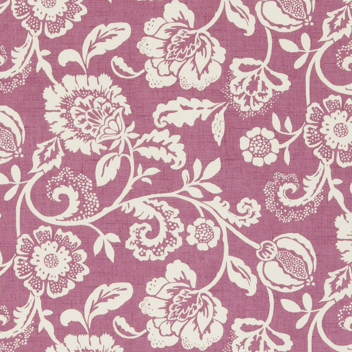 Eliza Mulberry by Clarke And Clarke Fabric Clarke And Clarke Fabric Eliza MulberryFabric CLARKE & CLARKE GENEVIEVE COTTON - 100% United Kingdom </p><p>Repeat: H: , V: 55.125 - Fabric Carolina -