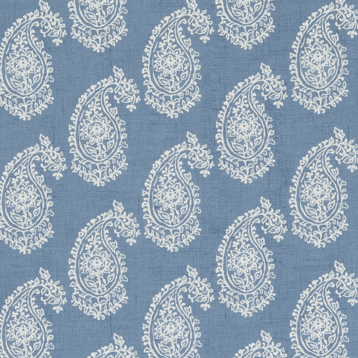 Harriet Chambray by Clarke And Clarke Fabric CLARKE & CLARKE GENEVIEVE COTTON - 100% United Kingdom MEDIUM Horizontal: and Vertical: 55.125 - Fabric Carolina -
