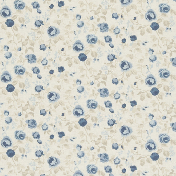 Maude Chambray by Clarke And Clarke Designer Fabric CLARKE & CLARKE GENEVIEVE COTTON - 100% United Kingdom MEDIUM Horizontal: and Vertical: 55.125 - Swanky Fabrics -