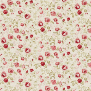 Maude Old Rose by Clarke And Clarke Fabric