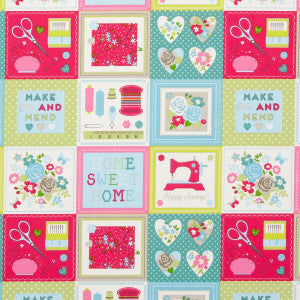 Craftwork Multi by Clarke And Clarke Fabric