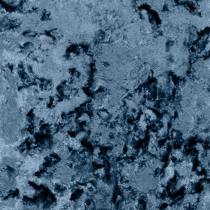 Crush Azure by Clarke And Clarke Fabric CLARKE & CLARKE CRUSH POLYESTER - 100% China HEAVY Horizontal: 0 and Vertical: 0 55 - Fabric Carolina -