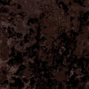 Crush Chocolate by Clarke And Clarke Fabric